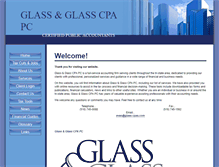 Tablet Screenshot of glassandblumcpa.com